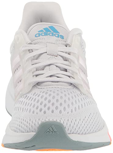 adidas EQ21 Women's Running Shoe, Dash Grey/Almost Pink/Acid