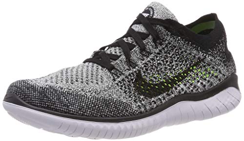 Nike Free RN Flyknit 2018 - Men's Size 11 White/Black