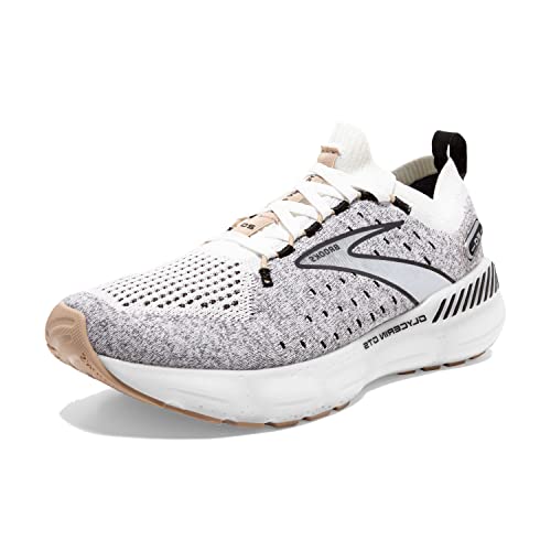 Brooks Women's Glycerin GTS 20 Running Shoe - White/Black/Cream