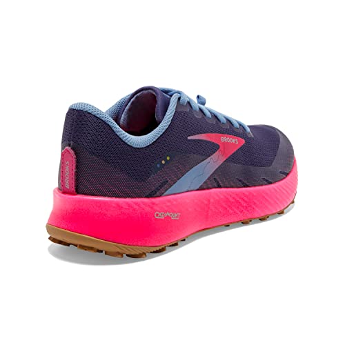 Brooks Catamount Women's Trail Shoe, Deep Cobalt/Diva Pink/Oyster