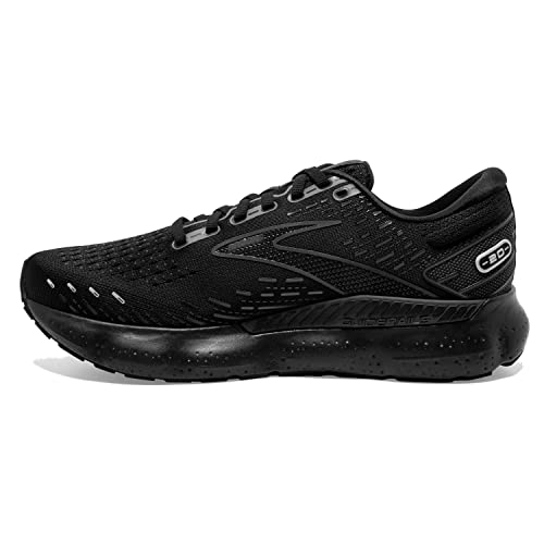 Men's Brooks Glycerin GTS 20 Sneakers - Black/Black/Ebony