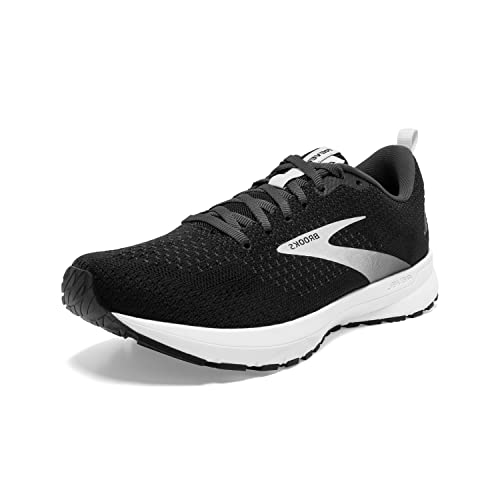 Brooks Women's Revel 4 Sneakers - Black/Oyster/Silver