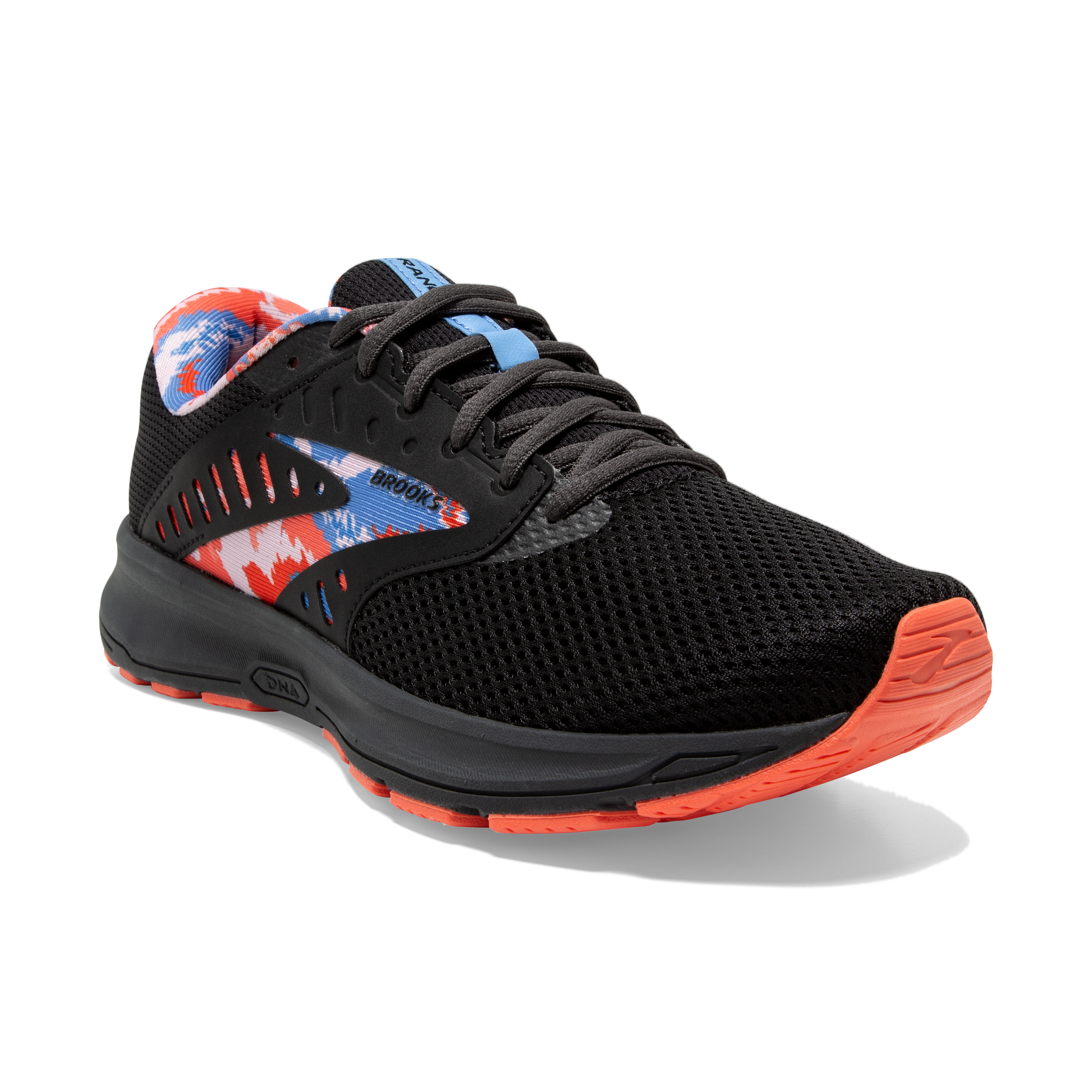 Brooks Range 2 Black/Coral/Marina Sneakers Size 9