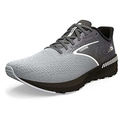Brooks Men’s Launch GTS 10 Running Shoe - Black/White