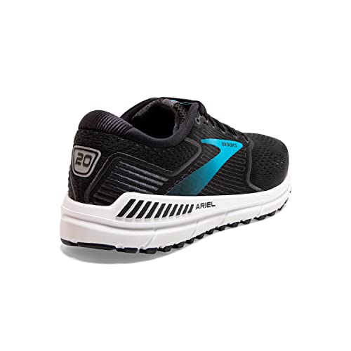 Brooks Women's Ariel '20 Sneakers - Black/Ebony/Blue - 9.5