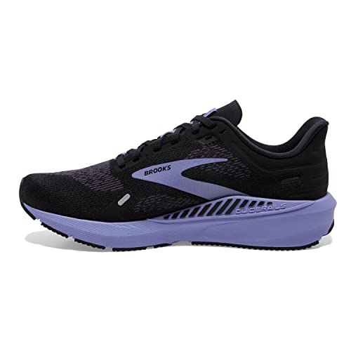 Women's Brooks Launch GTS 9 Sneakers - Black/Ebony/Purple