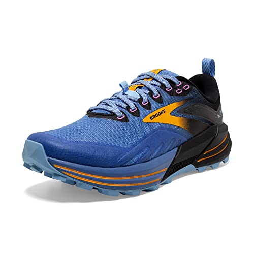 Brooks Cascadia 16 Women's Trail Running Shoe - Blue/Black/Yellow