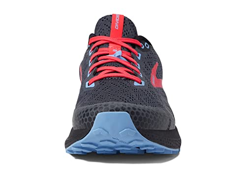 Brooks Women's Divide 3 Trail Running Shoe - Ebony/Black/Diva Pink - 9.5