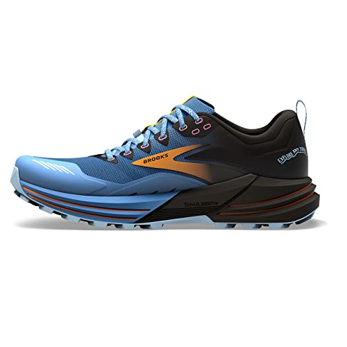 Brooks Cascadia 16 Women's Trail Running Shoe - Blue/Black/Yellow