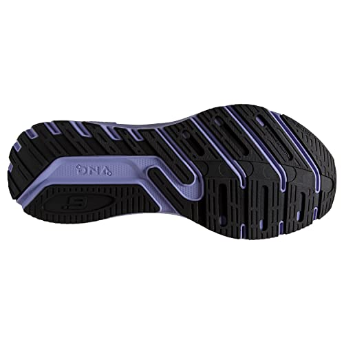 Women's Brooks Launch GTS 9 Sneakers - Black/Ebony/Purple