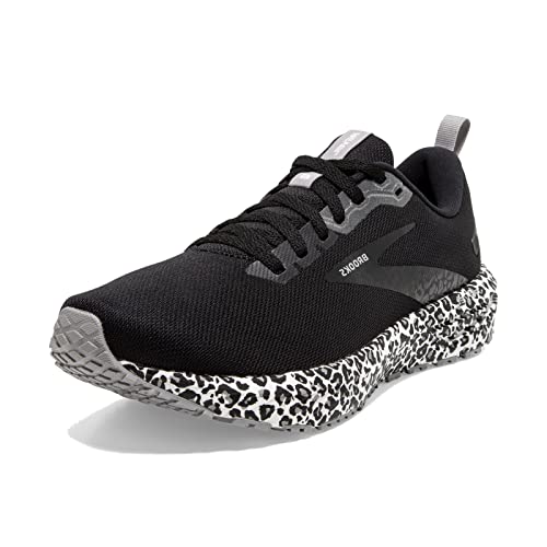 Brooks Women’s Revel 6 Running Shoes - White/Black/Alloy (8.5M)