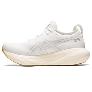 ASICS Gel-Nimbus 25 Women's Running Shoes, White, Size 9