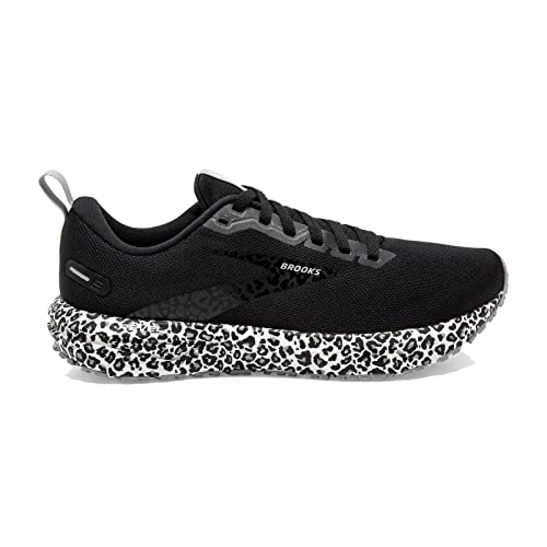 Brooks Women’s Revel 6 Running Shoes - White/Black/Alloy (8.5M)