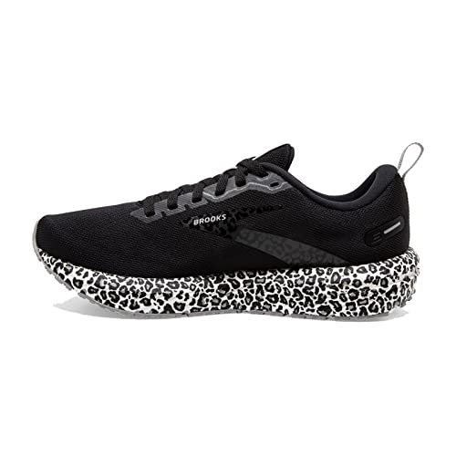 Brooks Women’s Revel 6 Running Shoes - White/Black/Alloy (8.5M)