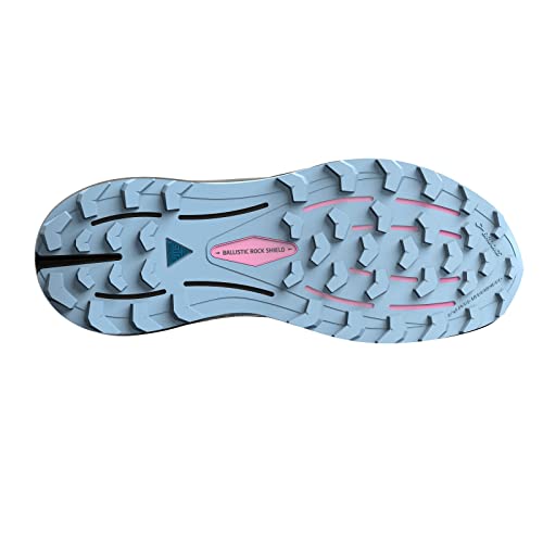 Brooks Cascadia 16 Women's Trail Running Shoe - Blue/Black/Yellow