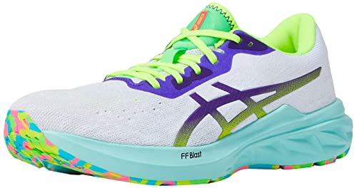 ASICS DYNABLAST 2 Sneakers, 8.5, White/Royal AZEL