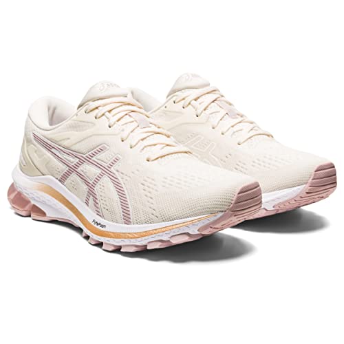 ASICS GT-1000 10 Women's Running Sneakers, Cream/Watershed Rose