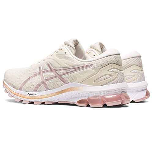 ASICS GT-1000 10 Women's Running Sneakers, Cream/Watershed Rose