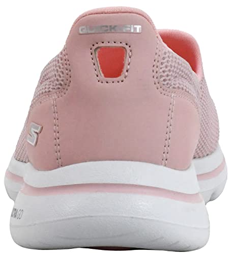 Skechers GO Walk 5-15901 Sneaker, Light Pink, 9M