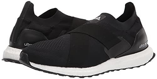 adidas Women's Ultraboost DNA Running Shoe, Black/Acid Orange