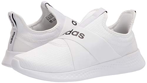 Adidas Women's Puremotion Adapt Slip On Sneakers, White/Black/Grey