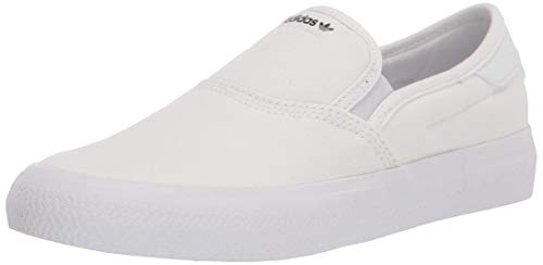 adidas Originals 3MC Slip-On Sneaker, White/White/Black