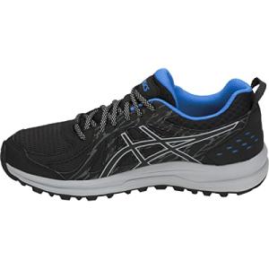 ASICS Women's Trail Running Shoes, 7.5, Black/MID Grey