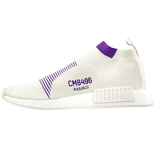 adidas White NMD_Cs1 Slip On Casual Sneakers - Size 10