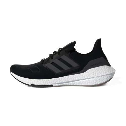 adidas Ultraboost 22 Running Shoe, Black/White, Men's 11