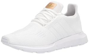 adidas Women's Swift Run Sneakers, White/Copper, Size 7