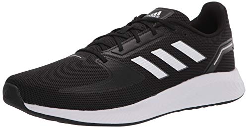 adidas Men's Runfalcon 2.0 Running Shoe (Black/White/Grey)