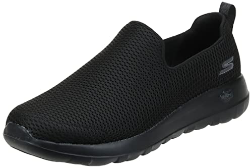 Skechers Men's Slip-on Sneakers for Walking, Black, 9.5