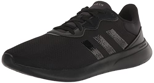 adidas QT Racer 3.0 Women's Black Sneakers, Size 8.5