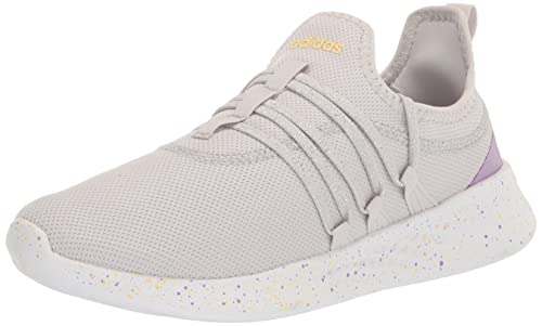 adidas Women's Puremotion Adapt Sneaker, Grey/White/Yellow, Size 8