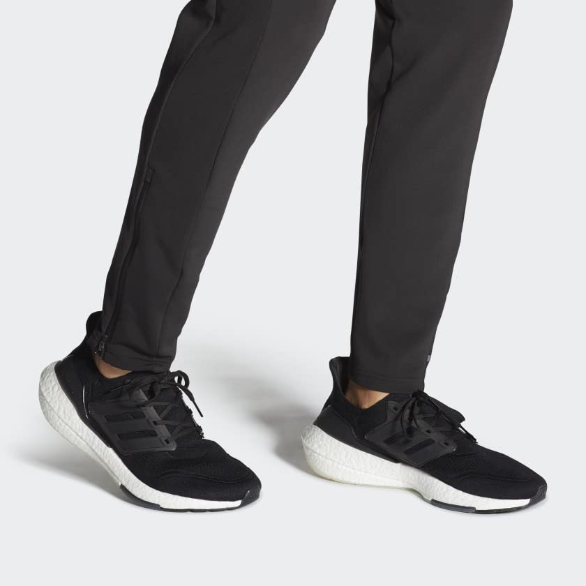 adidas Ultraboost-21 Running Shoe - Black/Black/Grey, Men's