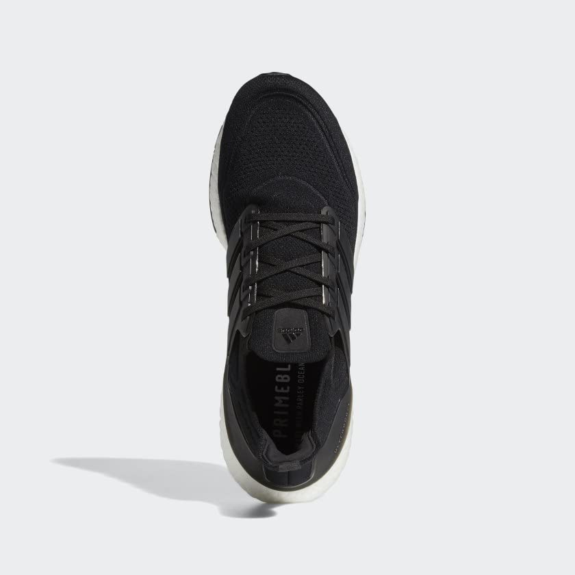 adidas Ultraboost-21 Running Shoe - Black/Black/Grey, Men's