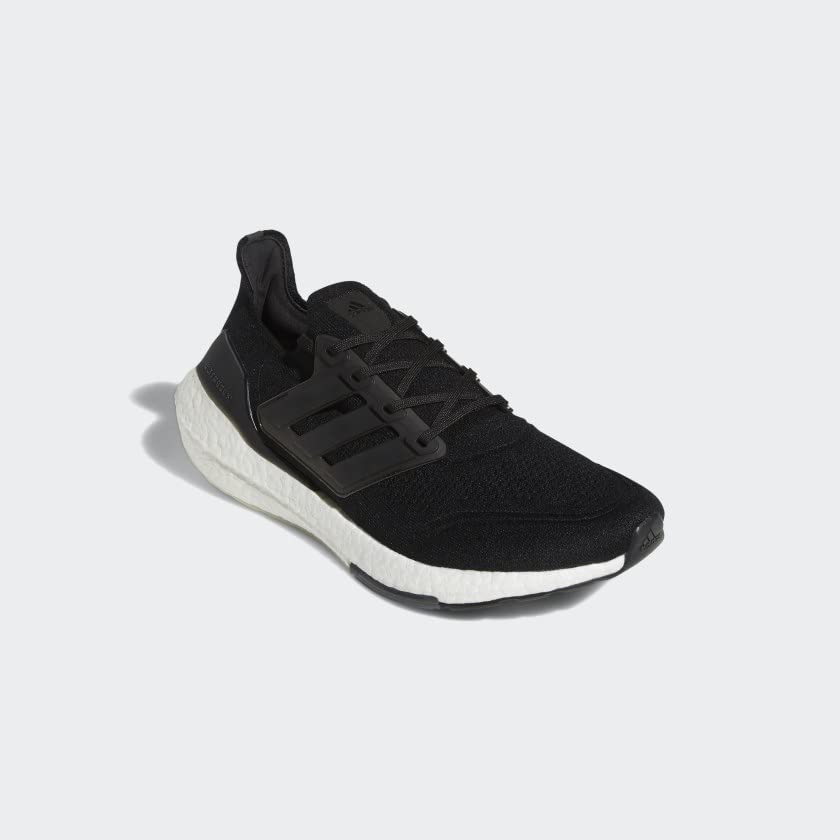 adidas Ultraboost-21 Running Shoe - Black/Black/Grey, Men's