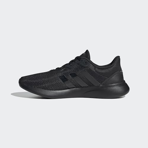 adidas QT Racer 3.0 Women's Black Sneakers, Size 8.5