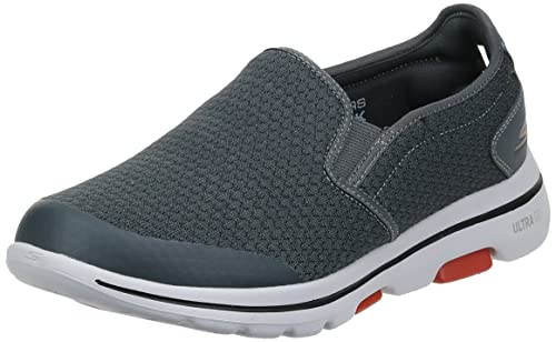Skechers Men's GOwalk 5 Charcoal Sneaker, Size 10