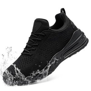 LARNMERN Men's Non-Slip Orthopedic Work Sneakers
