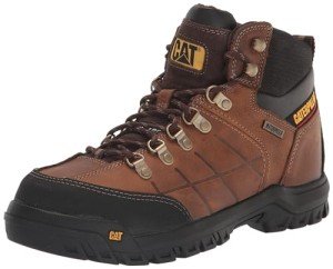 Cat Footwear Men's Waterproof Steel Toe Boots - Brown