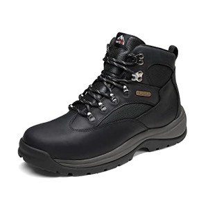 NORTIV 8 Men's Steel Toe Waterproof Work Boots