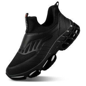 Women's Lightweight Steel Toe Slip-On Work Sneakers