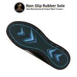 LUPWEE Steel Toe Slip Resistant Work Sneakers