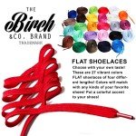 BIRCH Flat Shoe Laces in 27 Colors