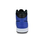Nike Air Jordan 1 Mid Basketball Shoes - Blue/Black