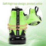JMFCHI Kids High-Top Basketball Sneakers - Green
