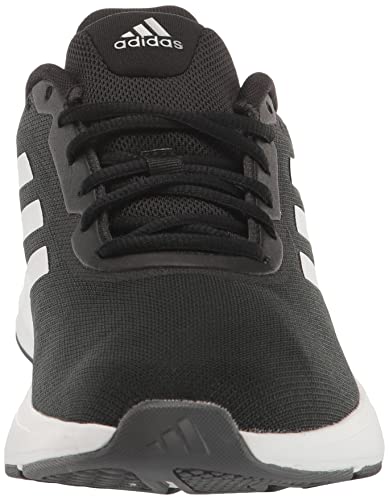 adidas women's Black/White/Carbon Running Shoe, size 7