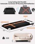 JURITS 2-in-1 Walking Pad Under Desk Treadmill