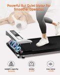 JURITS 2-in-1 Walking Pad Under Desk Treadmill